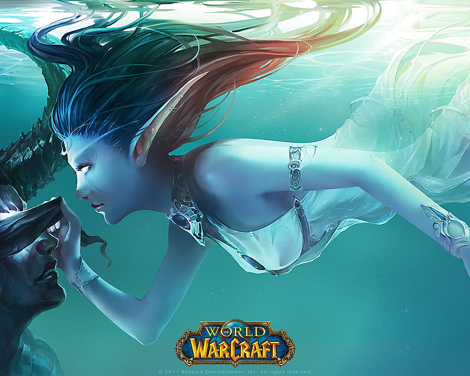 World Warcraft game poster HD wallpaper