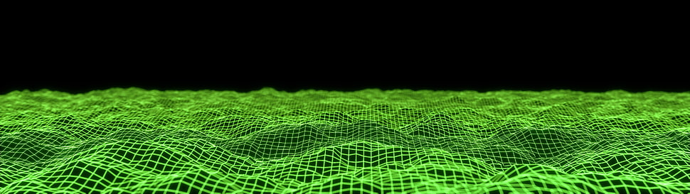 green platform laser screen HD wallpaper