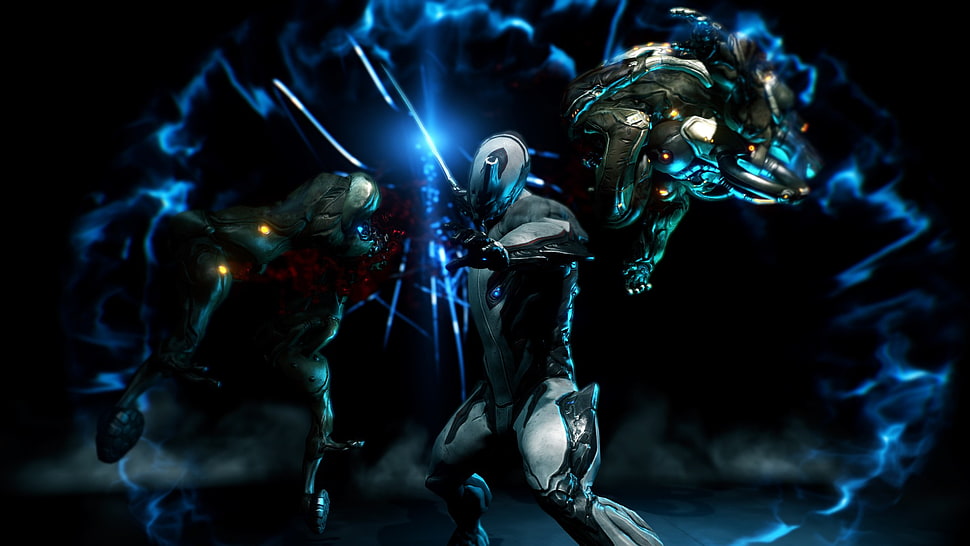 multicolored character digital wallpaper, Warframe, Excalibur (Warframe), Grineer (Warframe) HD wallpaper