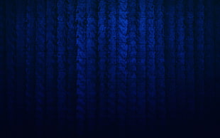 blue textile