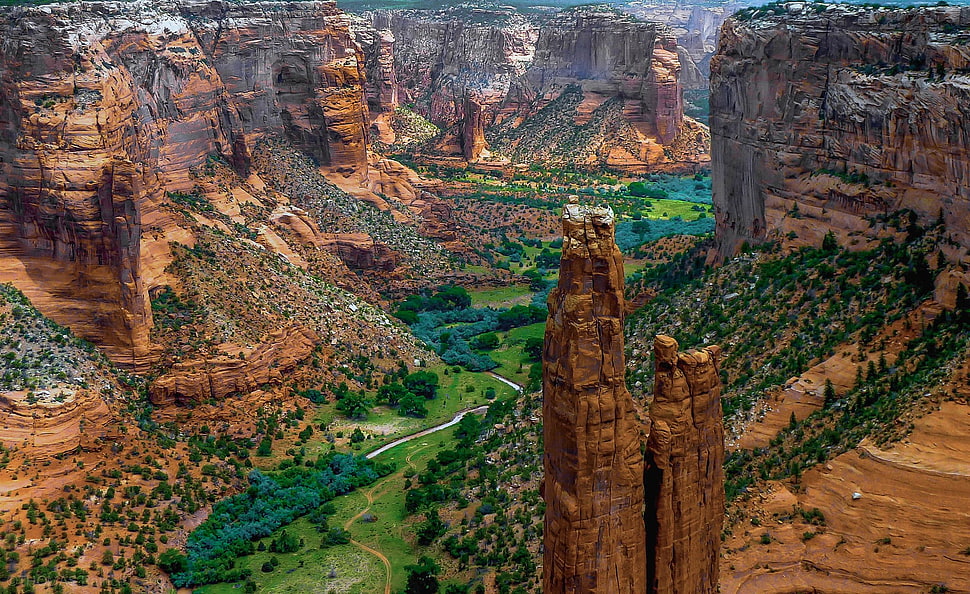 Grand Canyon, chelly canyon, USA, rock, nature HD wallpaper