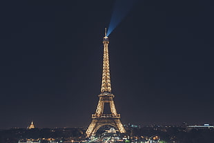 Eiffel Tower, Paris, Eiffel Tower, night, night sky, cityscape