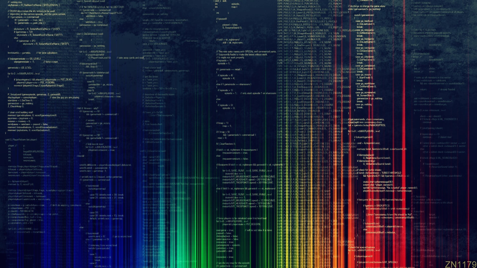 data code wallpaper