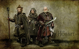 The Hobbit movie poster, The Hobbit, movies, dwarves