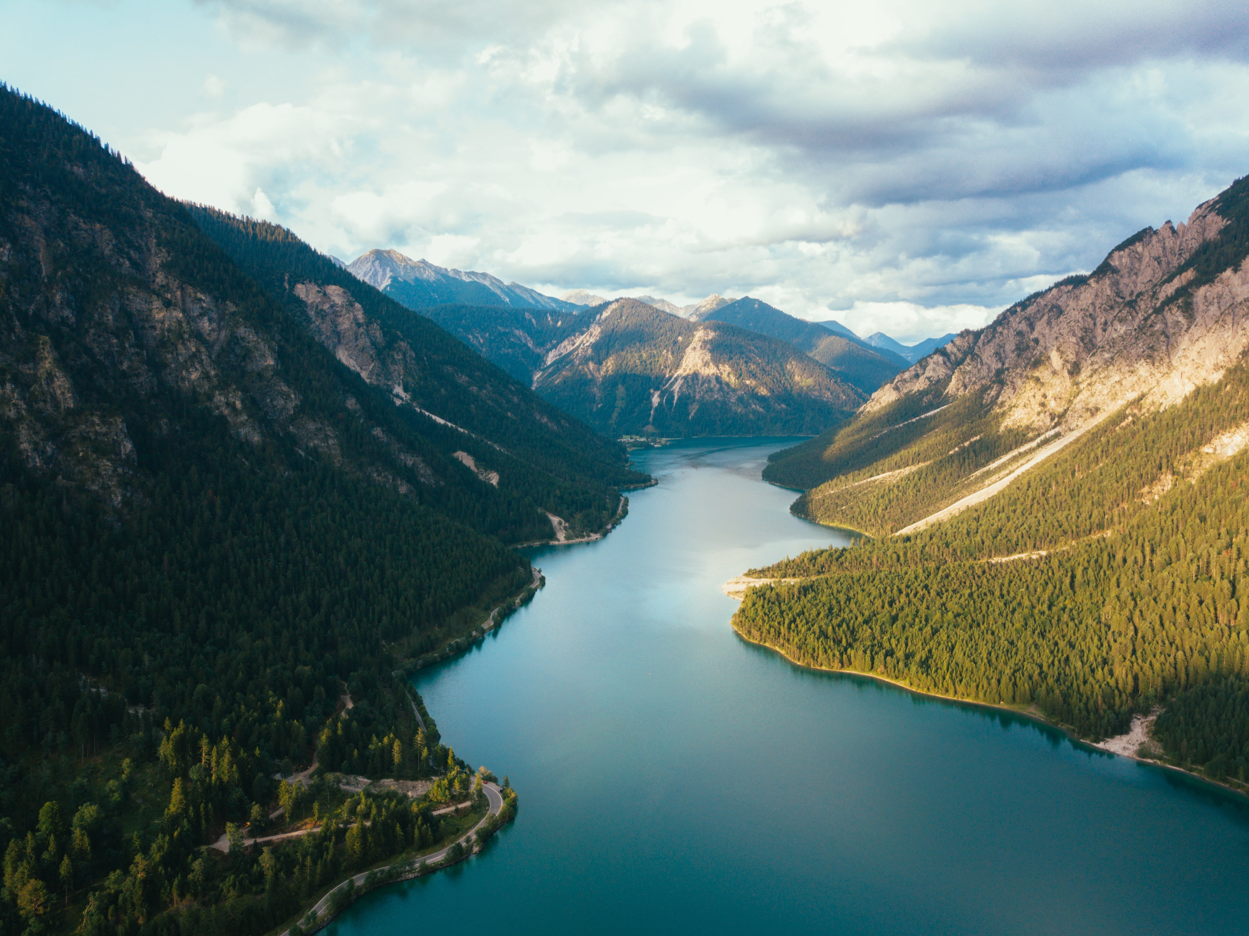 river, landscape, river, nature, forest