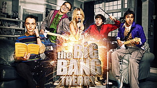 The Big Bang Theory poster, The Big Bang Theory HD wallpaper