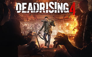 Dead Rising 4 game poster, Dead Rising 4, Frank West, zombies, video games