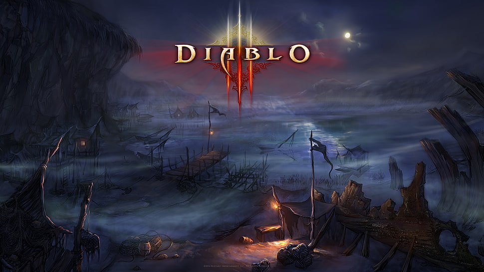 Diablo digital wallpaper, Blizzard Entertainment, Diablo, Diablo III HD wallpaper