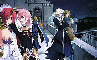 female characters anime wallpaper, Fate Series, Fate/Apocrypha , Rider of Black, Berserker of Black HD wallpaper