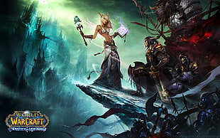 World of Warcraft digital game wallpaper, Warcraft, World of Warcraft: Wrath of the Lich King, video games, World of Warcraft HD wallpaper