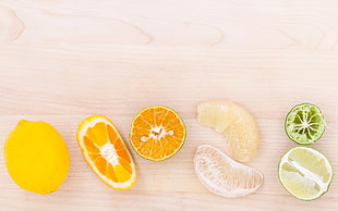 assorted citrus fruits HD wallpaper