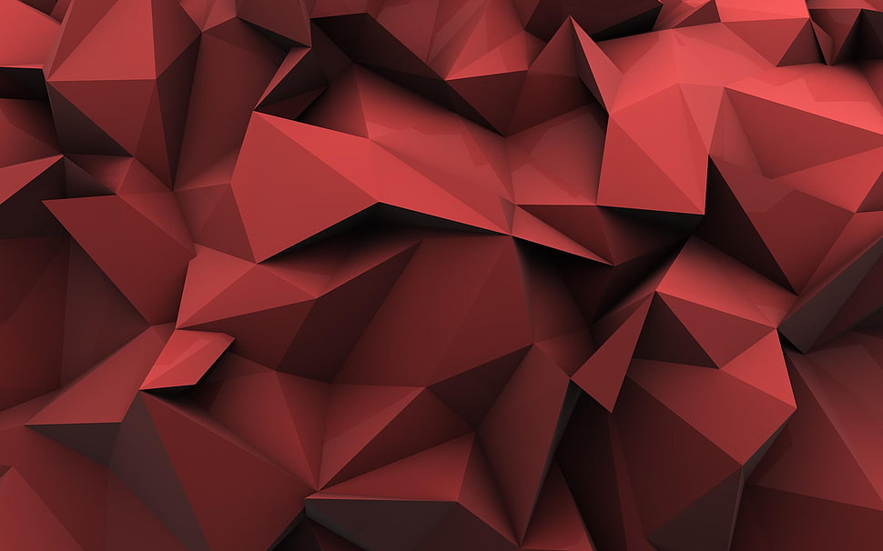 shallow focus of red papers HD wallpaper