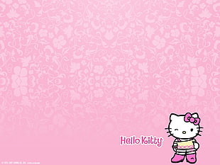 Hello Kitty illustration, Hello Kitty HD wallpaper