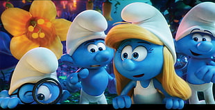 the Smurfs movie