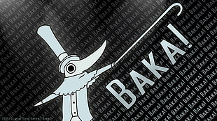 Baka bird logo, Soul Eater, Excalibur, anime