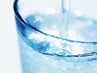 macro shot of drinking glass HD wallpaper