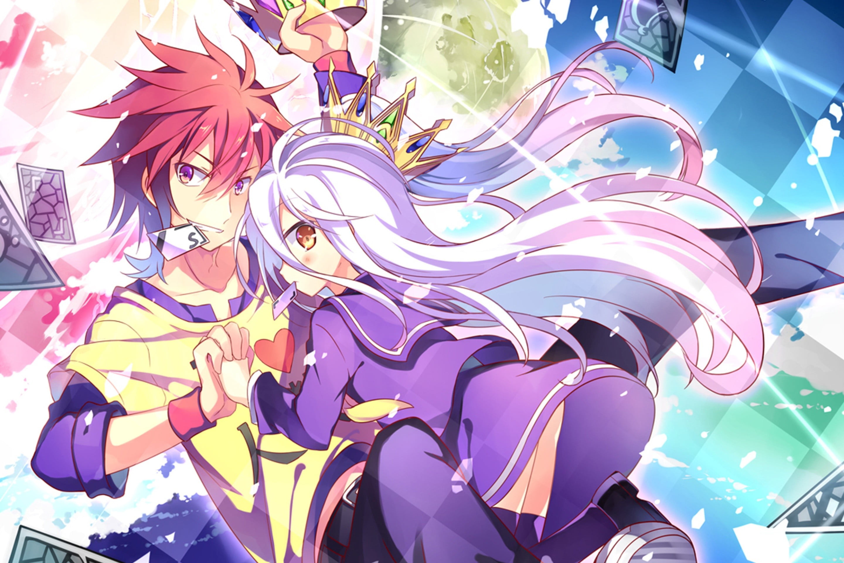 9. Shiro from No Game No Life - wide 9