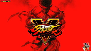 Street Fighter V game cover HD wallpaper