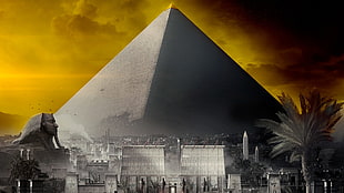The Pyramid of Giza, Egypt, video games, Assassin's Creed: Origins, Assassin's Creed HD wallpaper