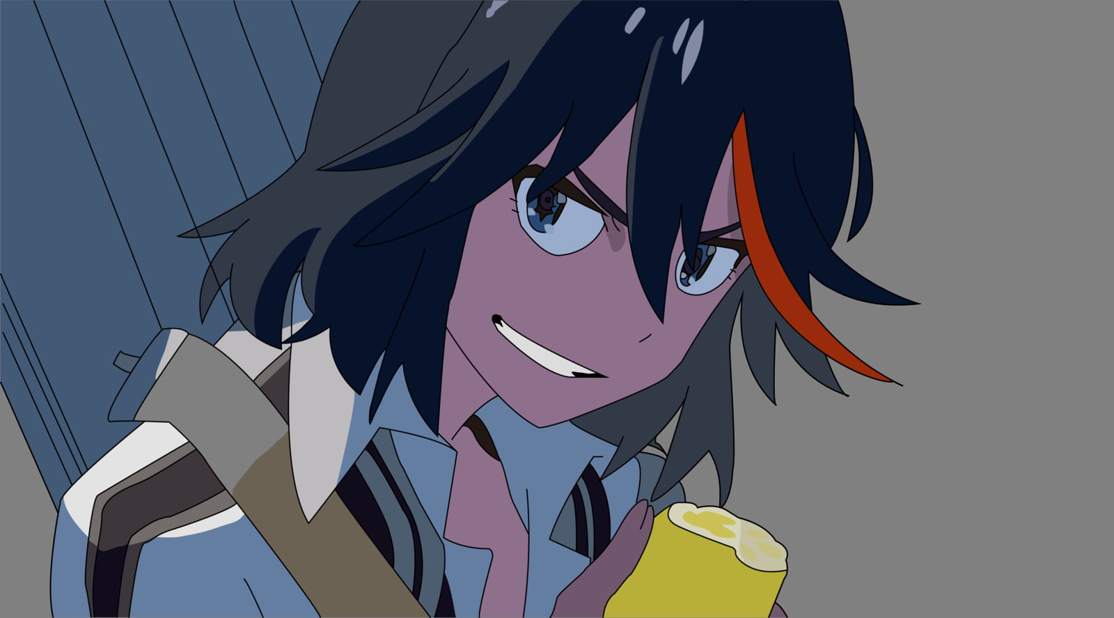 black haired boy character, Kill la Kill, Matoi Ryuuko, anime HD wallpaper.