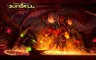 Fury of the Sunwell game poster, World of Warcraft, fury of the sunwell, video games HD wallpaper