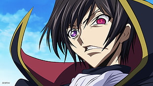 Code Geass Lelouch Lamperouge illustration, anime, Code Geass, Lamperouge Lelouch