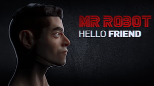 Mr. Robot advertisement, 3D, Mr. Robot, Elliot (Mr. Robot)