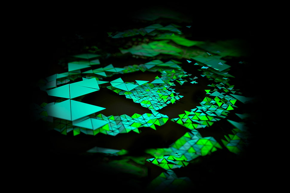 Nvidia, technology, logo, Android (operating system) HD wallpaper