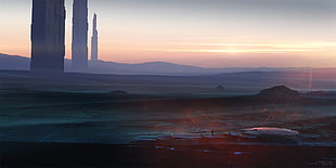 Kuldar Leement, science fiction HD wallpaper