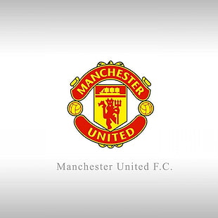 Manchester United FC logo HD wallpaper