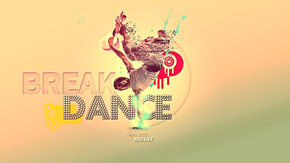 Break Dance illustration, dancing, men, digital art, dancer HD wallpaper