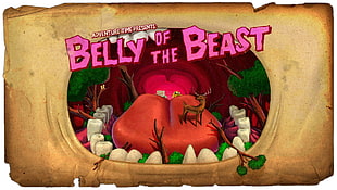 Belly of the Beast poster, Adventure Time HD wallpaper
