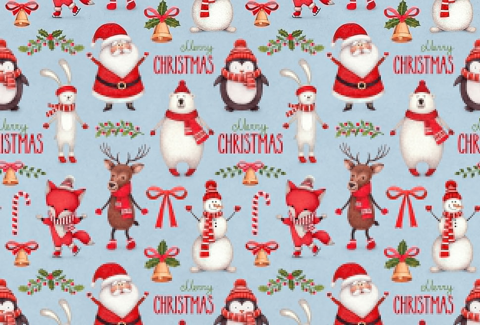 Merry Christmas poster HD wallpaper
