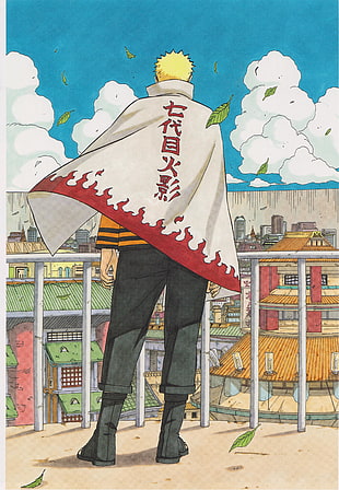 Naruto illustration, Naruto Shippuuden, Uzumaki Naruto, Masashi Kishimoto, New Génération HD wallpaper