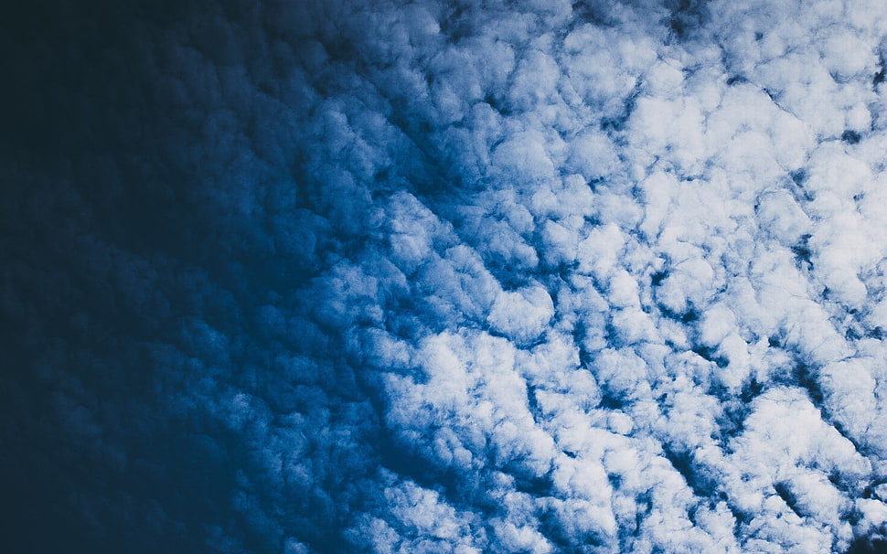 white clouds, clouds, sky HD wallpaper