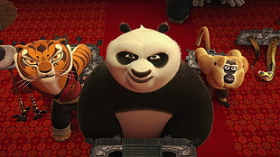Kung Fu Panda Po, movies, Kung Fu Panda, animated movies HD wallpaper