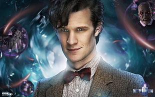 Doctor Who character digital wallpaper, Doctor Who, Matt Smith, Eleventh Doctor HD wallpaper
