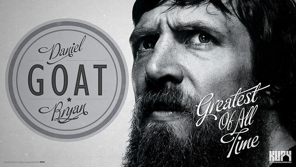 Daniel Bryan Goat digital wallpaper, WWE, wrestling, Daniel Bryan HD wallpaper