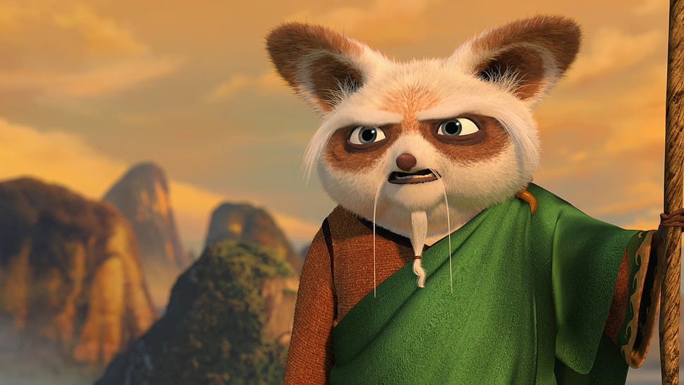 Kung-Fu Panda Master Shifu illustration, movies, Kung Fu Panda, animated movies HD wallpaper