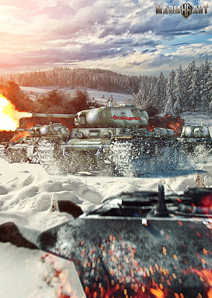 Warm Art digital wallpaper, World of Tanks, tank, wargaming, video games