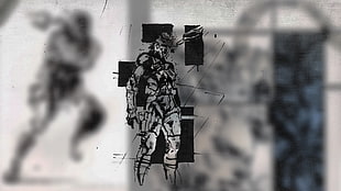 Metal Gear, Solid Snake, Metal Gear Solid 2, Yoji Shinkawa HD wallpaper