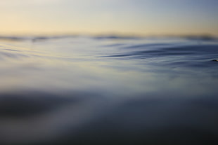 ocean close-up photography