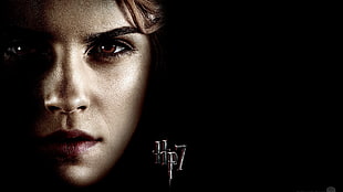 Emma Watson Harry Potter 7 movie poster, movies, Harry Potter and the Deathly Hallows, Emma Watson, Hermione Granger