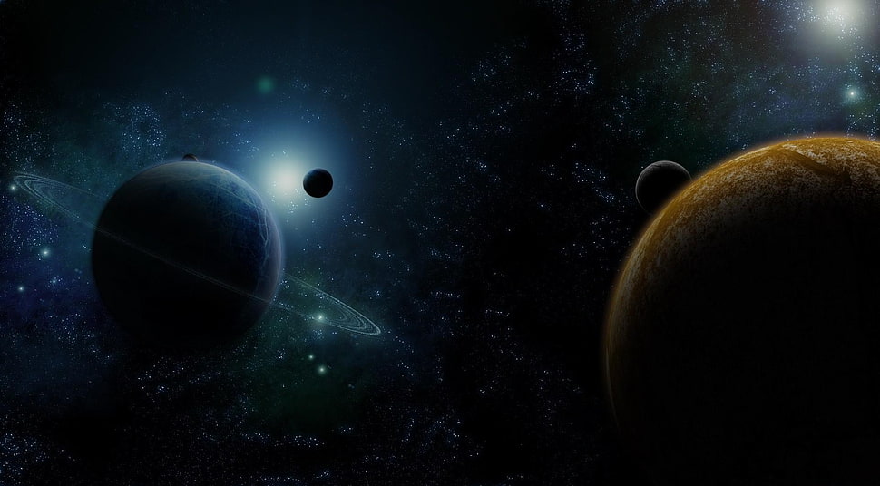 Solar System HD wallpaper