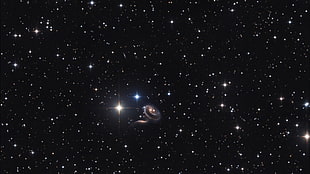 galaxy digital wallpaper, space, NASA, galaxy, Arp 273