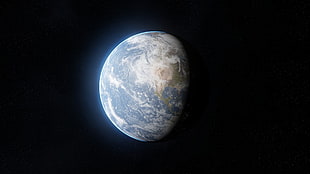 Earth planet, space, Earth