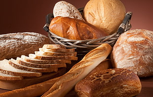 assorted bread lot