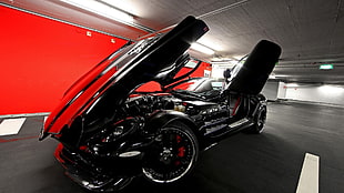 black car, Mercedes-Benz, supercars HD wallpaper