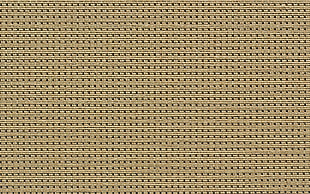 brown knitted textile