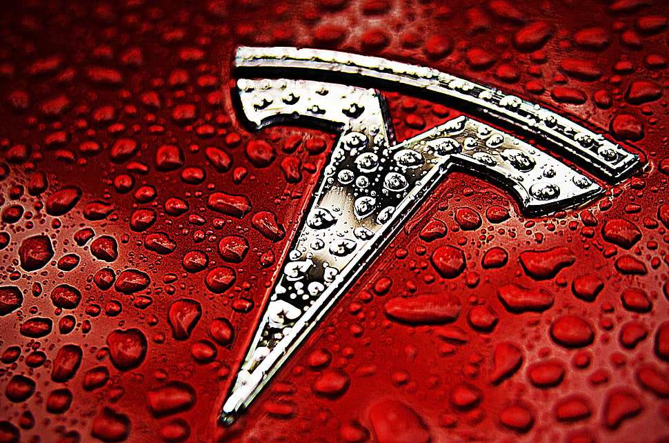 Tesla Motors, logo HD wallpaper